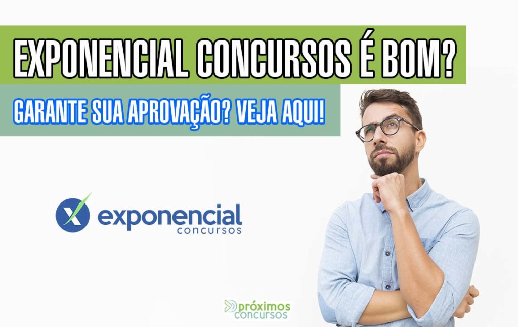 Exponencial Concursos é bom