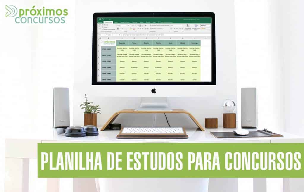 Planilha De Estudos Para Concursos Download Gr Tis