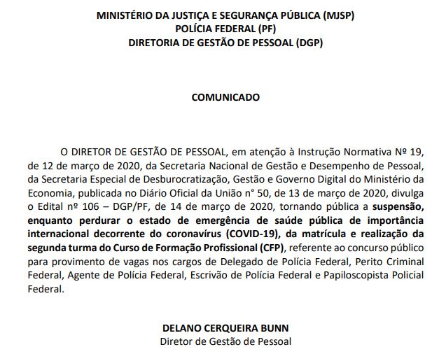 Concurso da PF: como passar mais rápido na seleção da ...